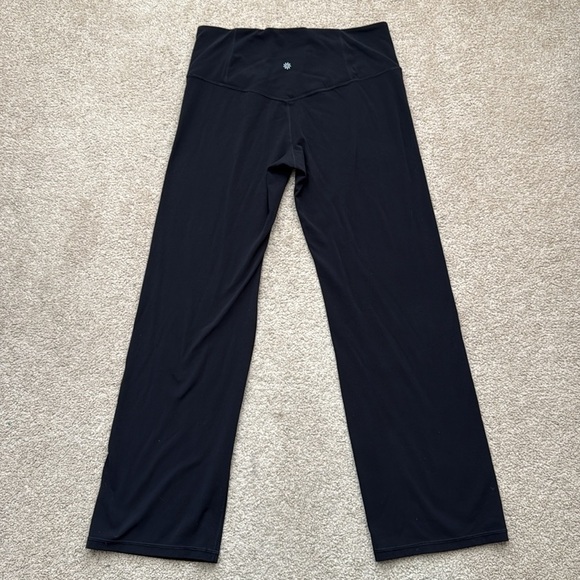 Athleta Elation Straight Leg Mid Rise Black Wash Stretch Pants Size 1X - Picture 6 of 9